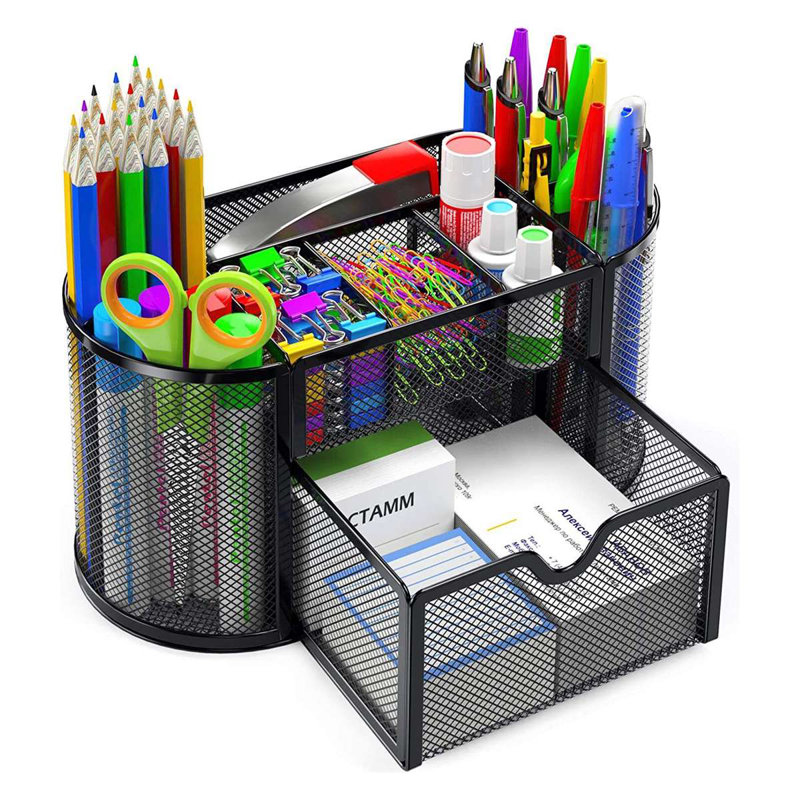 Organisateur de bureau Jaquenette, Noir