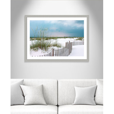 «Sunset Isle II» par Axelson, reproduction de photo encadrée