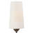 Lewis Single Light Wall Sconce with Paper Shade-477298945