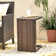 Stylish Brown Table With Functional Benefits End Table, Combining Glamour And Function