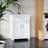 24In White Paint Free Laundry Tub Cabinet W/ Stainless Steel Combo(Update)