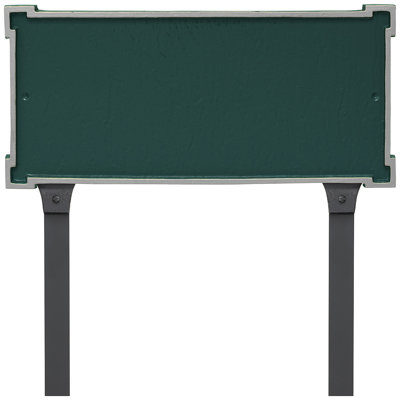 New Yorker 2-Line Lawn Address Sign