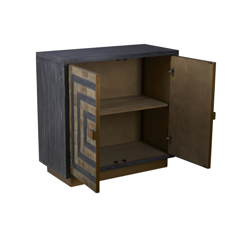 Lyn 94cm Solid Wood Sideboard