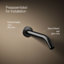 Components Wall-Mount Bathroom Sink Faucet Trim-1396382999