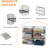 6-Tier Stackable Closet Organizers And Storage Shelves, Closet S...