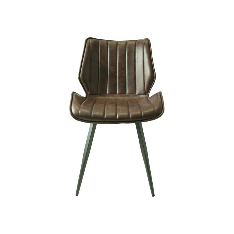 Gutierez Upholstered Dining Chair, Chestnut