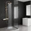 3-Function Shower System Set With Rainfall Showerhead, Handheld Sprayer And Bathtub Spout-117600919