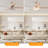 3-Color ModernLED Ceiling Fan Light With Remote