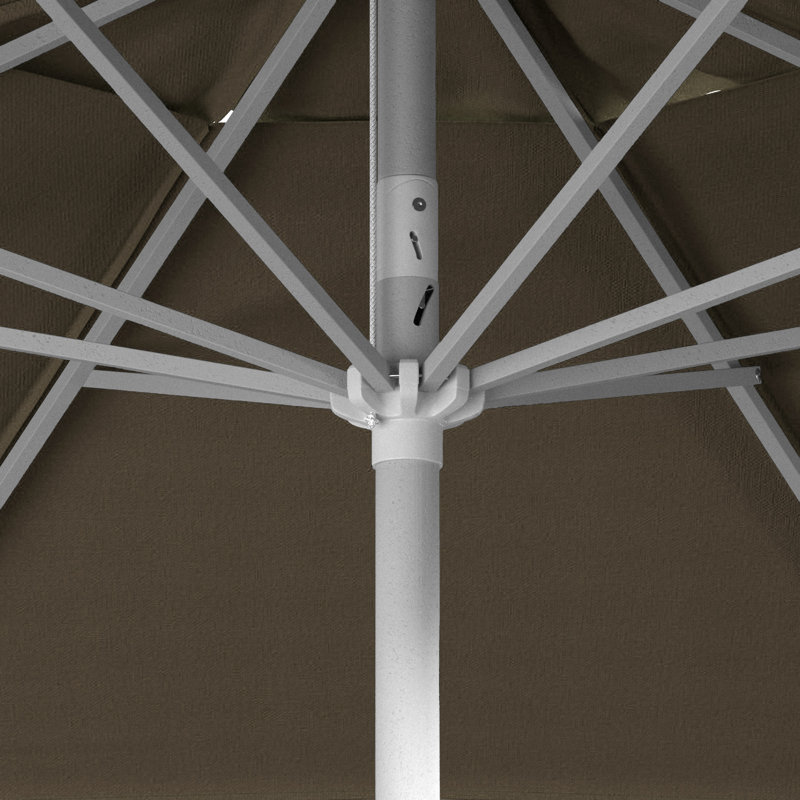 Parasol de marché 86,3 po Kenne, Taupe Sunbrella®, l 90 po x P 90 po