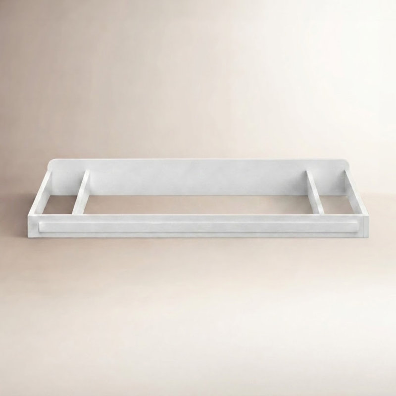 Universal Changing Table Topper, White