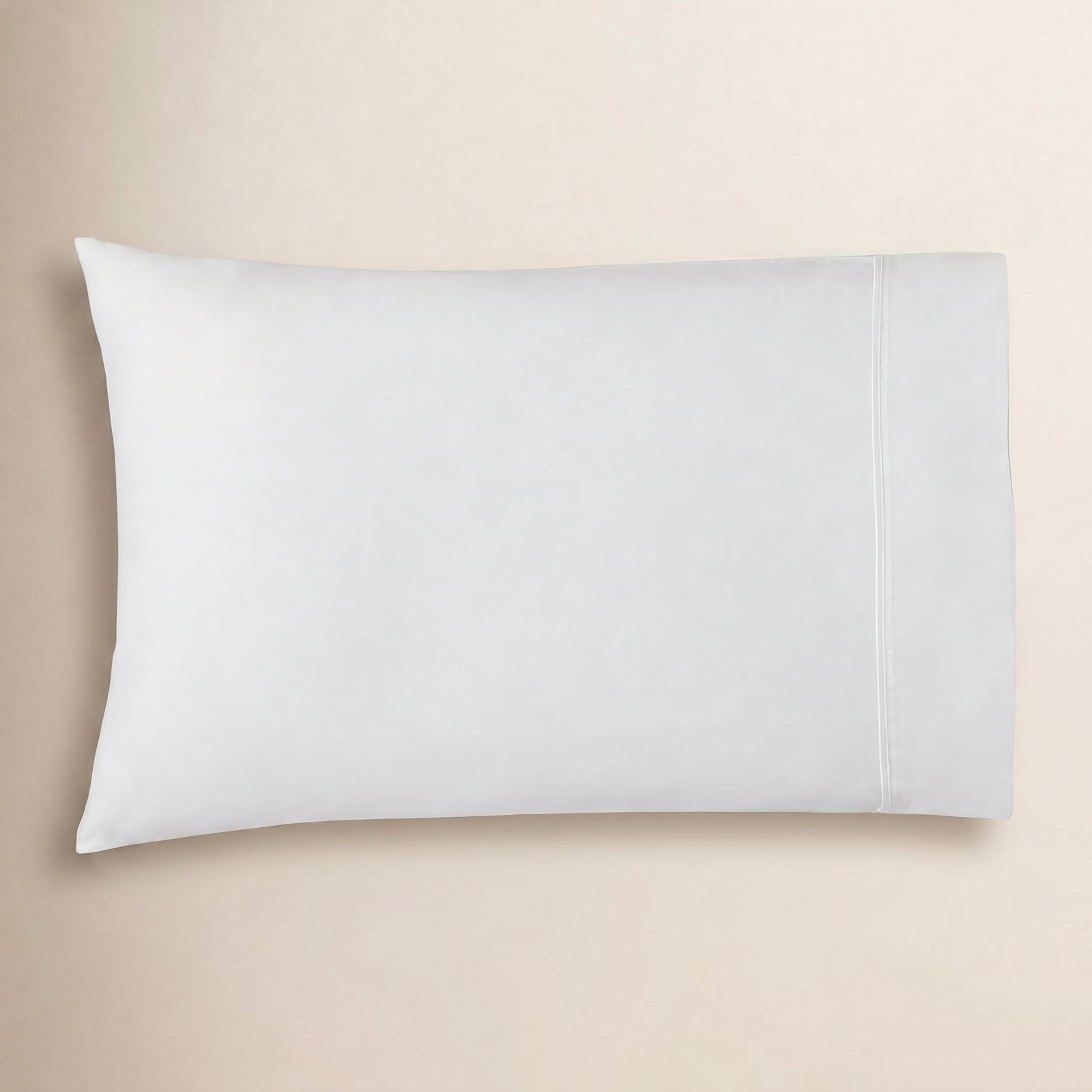 Danfield Cotton Sateen Pillowcase Set, King, White