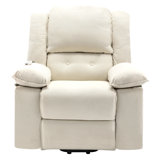 Massage Recliner,Power Lift Chair For Elderly With Adjustable Massage And Heating Function,Recliner Chair With Infinite Position And Side Pocket For Living Room