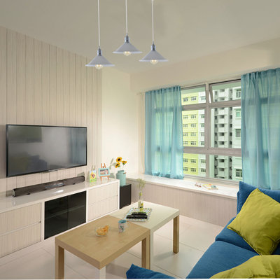 Lopes 3 - Light White Kitchen Island Pendant