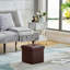 Repose-pieds en cuir Markeitha-1556827230