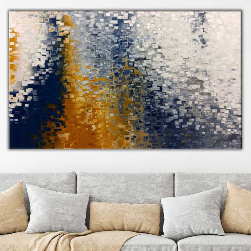 1 Thessaloniens 5: 17 «Pray Sans Fin» par Mark Lawrence - reproduction, H 18 po x l 30 po x P 1 po, Toile tendue