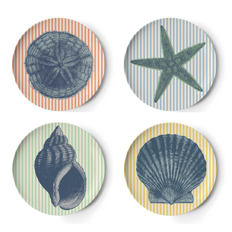 Evgenii Round 4 Piece Coaster Set
