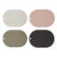 Ribbo Silicone Oval Placemats-1334818805