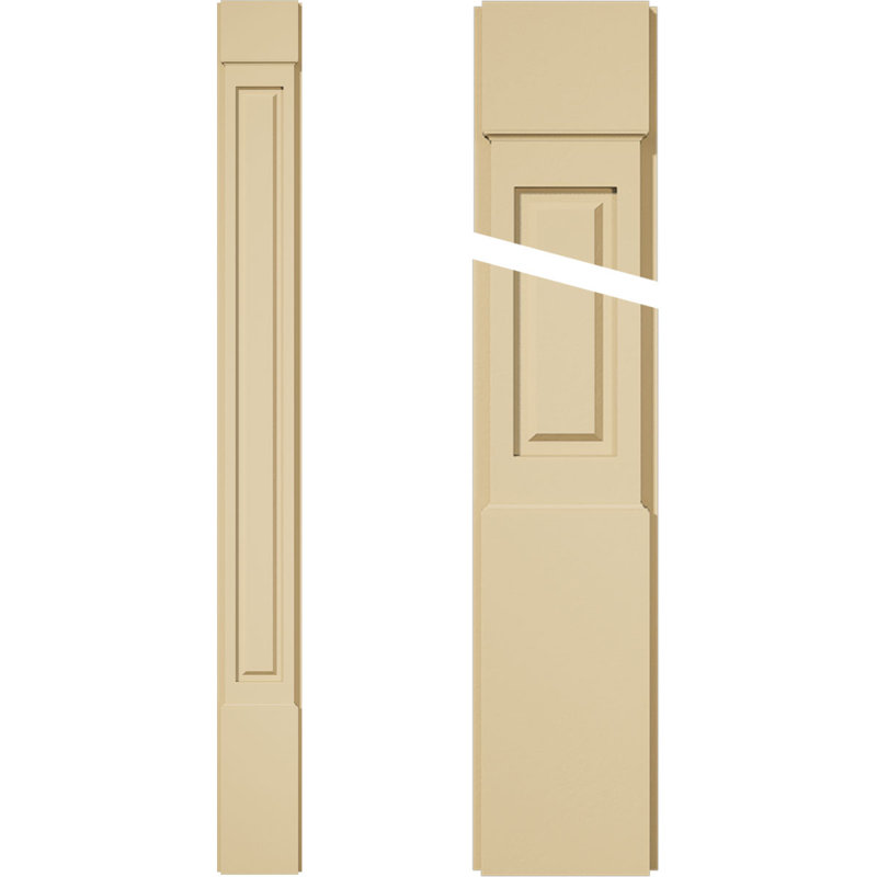 Panneau surélevé Signature Signature, 8 po x 82 po x 2 po, Standard