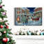 Holiday Joy Caroling, toile tendue avec châssis de qualité supérieure, prête à être accrochée-1330121706