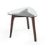 Table de bout en verre à 3 pieds-1363403330