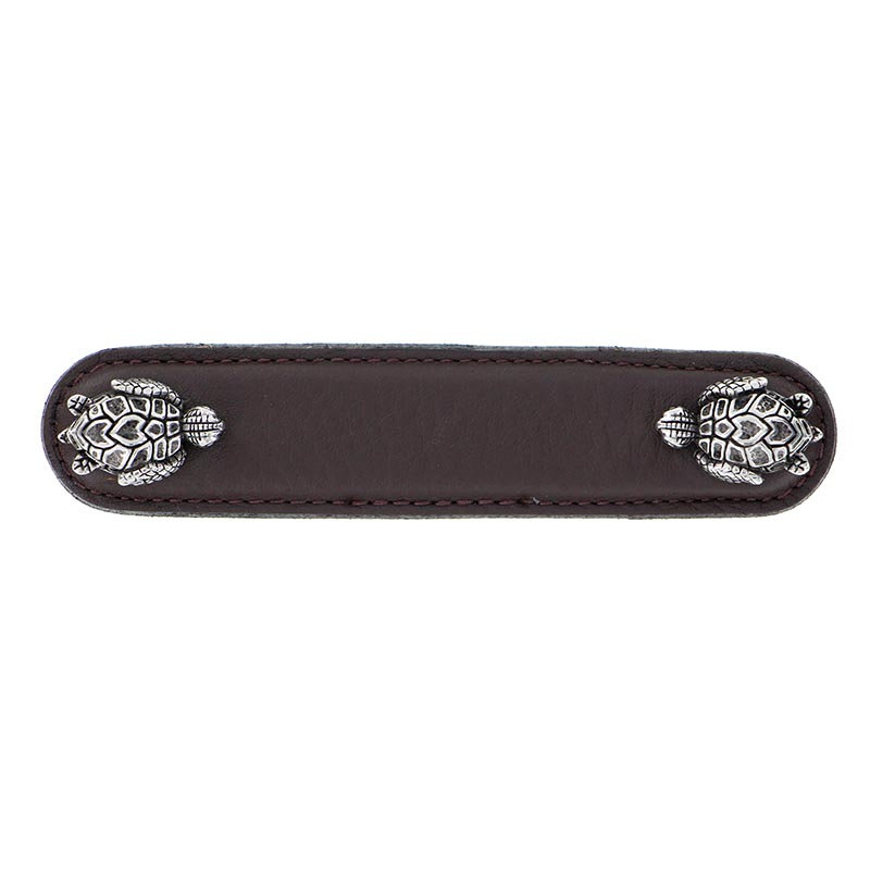 Poignée barre 4 po Pollino, Argent poli, 4''