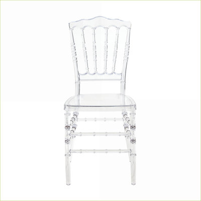 Fauteuil d'appoint en bambou transparent Napoleon, sièges pour adultes