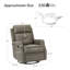 Fauteuil inclinable manuel pivotant Rudisill-87327362