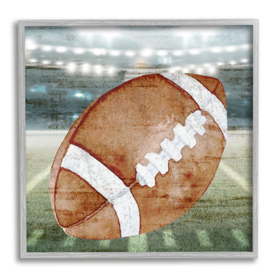 Terrain de football abstrait