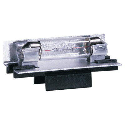 Ambiance LX Linear Track Lampholder in Black