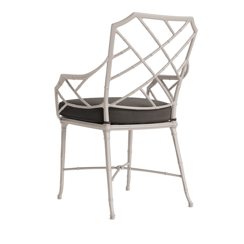 Calcutta Outdoor Dining Chair, Fusion Charcoal, Dove Smooth