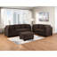 Chaise de salon contemporaine en tissu de café noir, pieds de dossier-1317003691