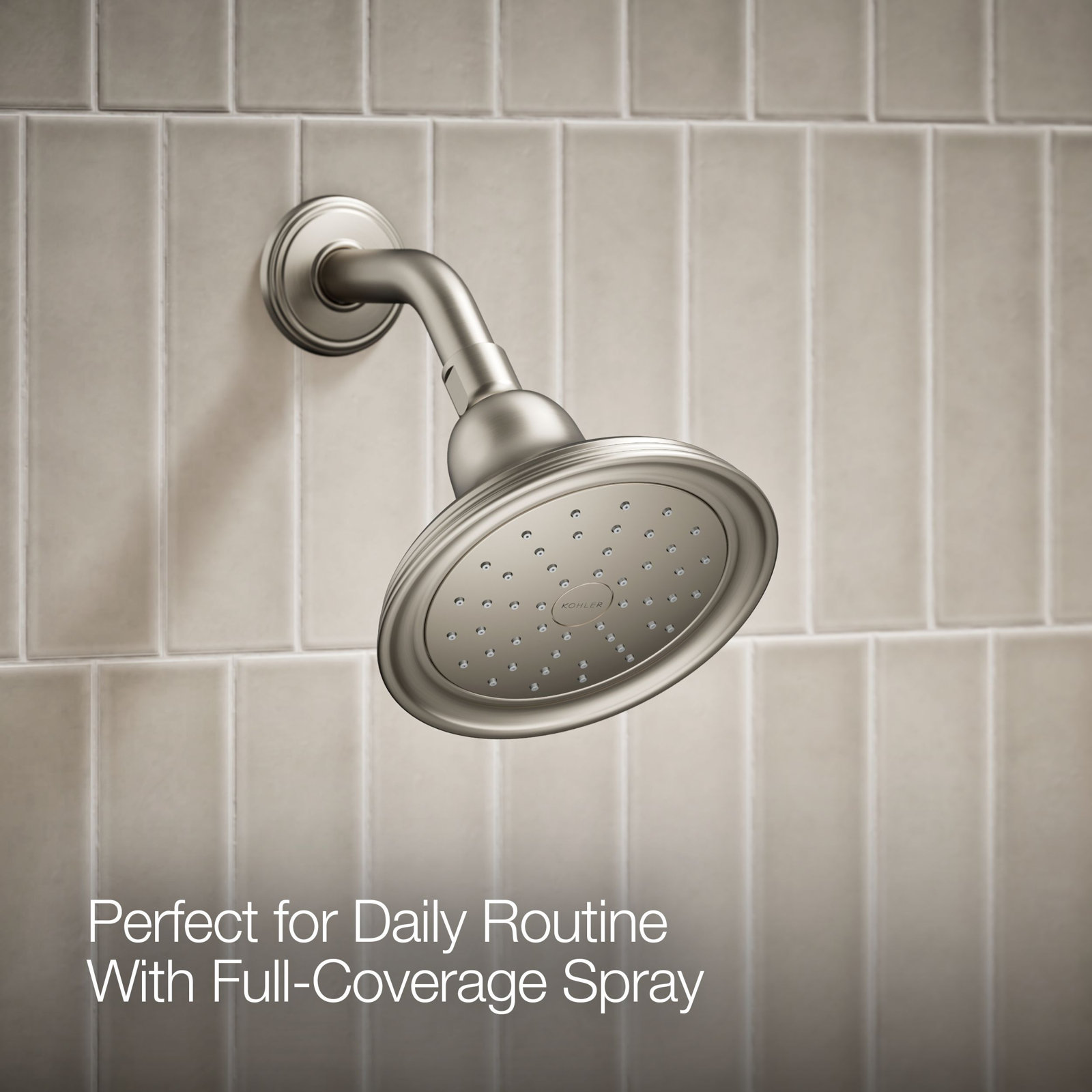 Devonshire Rite-Temp 1.75 GPM Shower Faucet, Vibrant Brushed Nickel