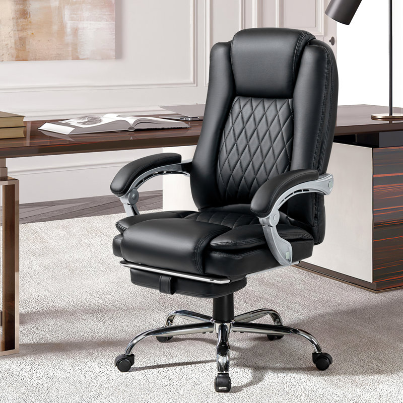 Tamarik Cotton Executive Chair, Black