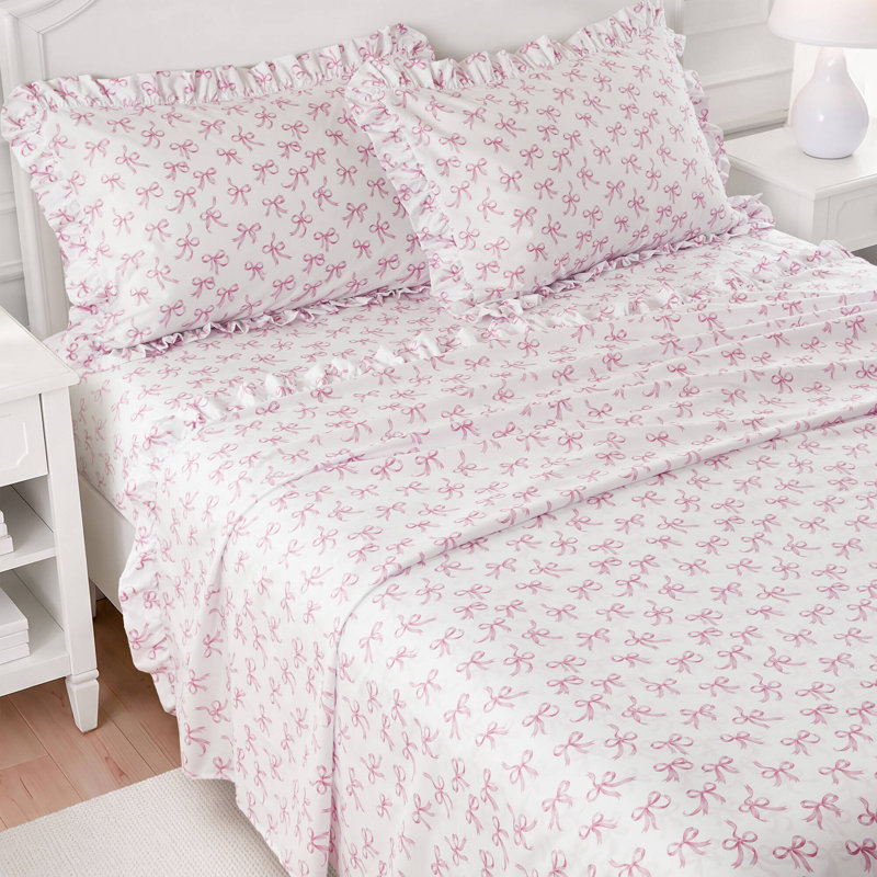 Rembourrage en microfibre, Queen, Pink Bow