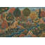 Papier peint stylisé paysage d'art populaire-1349061847-1349061844