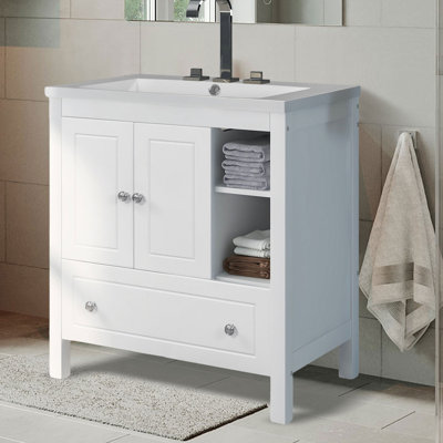 29.13'' Single Bathroom Vanity Base Only