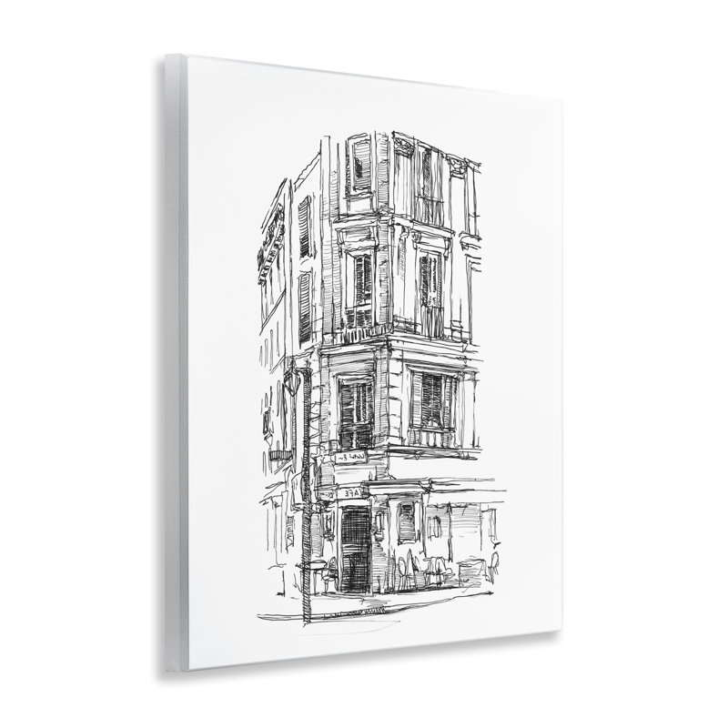 «Parisian Boulevard Architecture», plaque murale par Ethan Harper