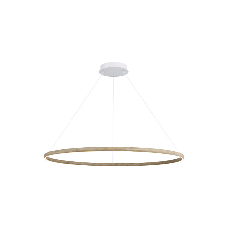 Lustre à DEL 47 po Nurein, Bois flotté