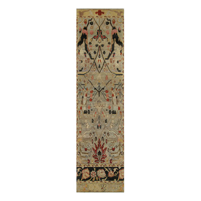 One-of-a-Kind 3'1x12'4 Hand Knotted Area Rug