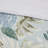 6 Piece Oversized Cotton Comforter Set With Throw Pillow Blue Queen