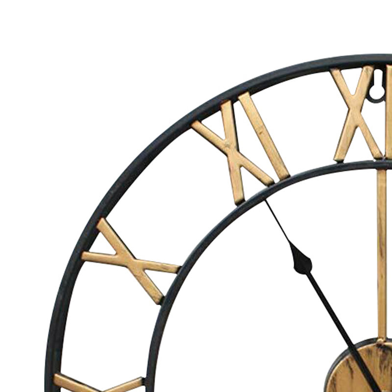 Aerynn Metal Wall Clock