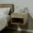 Hand-crafted Solid Wood Floating Nightstand
