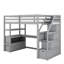 Lit mezzanine simple avec tiroirs Hilderbran Kids-458398108