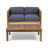 Tegann Modern 2 Piece Sofa Seating Group with Cushions