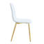Ensemble de 4 chaises de salle à manger avec pieds en métal pour divers styles d'intérieur-29624399