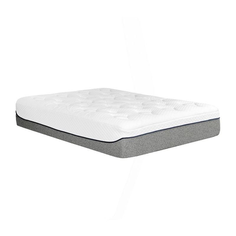 14 In. Mattress, Multi Layer Foam And Pocket Coil Mattress In A Bed, California King
