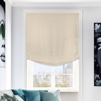 Semi Sheer Roman Shade