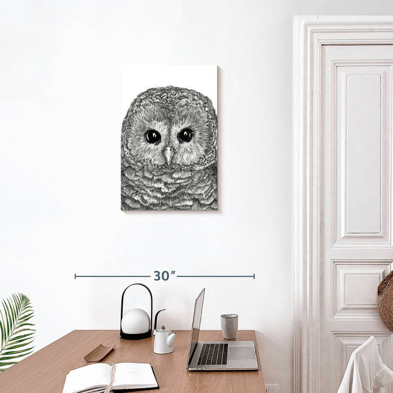 Brampt Tiny Owl, 24" H x 16" W