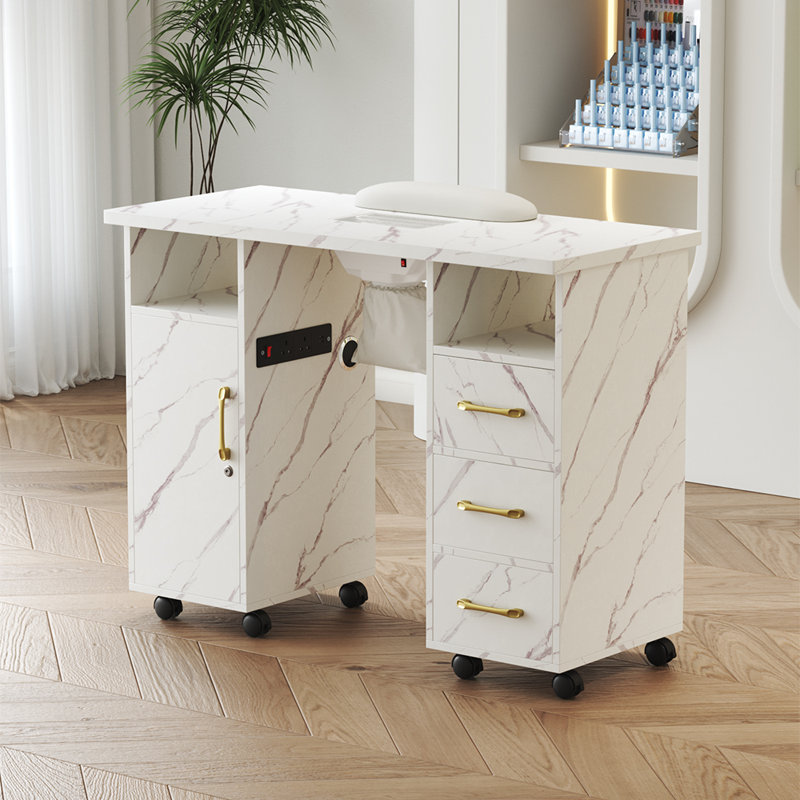 Wood Makeup Organizer