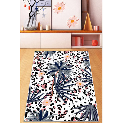 Uhler Abstract Shag Area Rug